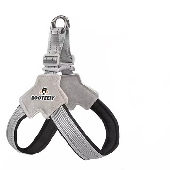 Dog leash y-shaped harness with vest-style pet walking leash for small and medium-sized dogs shiba inu french dog corgi black separate harness cordless m recommended 12-20 catties