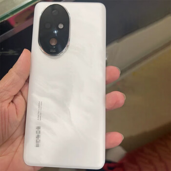 Suitable for honor 200/200pro original back cover original battery rear screen tempered glass back cover honor 200 moon shadow white original back cover with lens