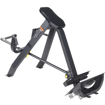 Shougong commercial rowing machine training device gym comprehensive strength equipment standing t-shaped deadlift back incline bent over t-bar t-shaped rowing (black)