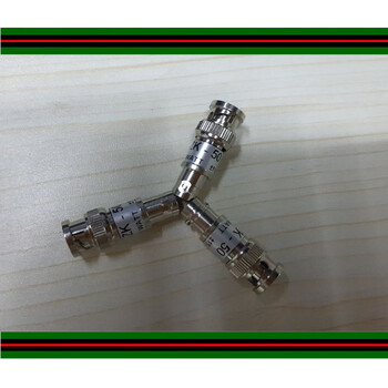 Matching tektronix oscilloscope 50 ohm impedance matcher bnc male to female through-load tektronix adapter 50 ohm, 1%, 1w