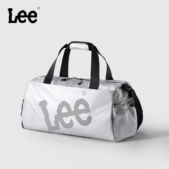 Lee travel bag men's large-capacity fitness bag dry and wet separation women's shoulder bag crossbody bag backpack hand luggage bag silver