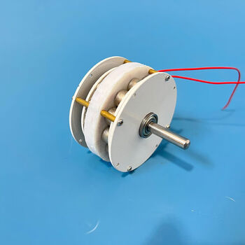 Jinkosolar mini micro disc iron coreless generator low speed high efficiency no obstruction compact wind powered hydraulic hand crank 60mm disc generator