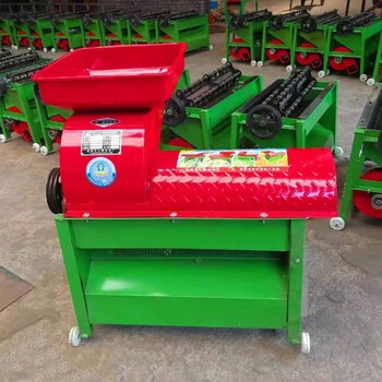 Wen yijia's new fully automatic small electric corn thresher machine peeling corn cobs corn seed threshing machine 220v with wind