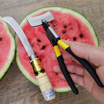 Yusenyi watermelon opener, split watermelon artifact, meat remover, watermelon divider, watermelon opener, melon opener, watermelon cutting tool, watermelon opener, free orchid bend, labor-saving yellow handle
