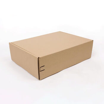 Carton express packaging bedlon zipper airplane box extra hard 3-layer easy tear airplane box customized e-commerce delivery flat 26*24*9cm 30 prices