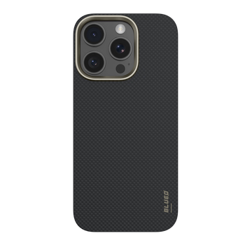 90% new blueo suitable for apple 16promax mobile phone case magnetically absorbing light and thin aramid fiber business skin-friendly anti-fall and anti-fingerprint protective cover