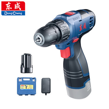 Dongcheng lithium electric drill wjz1601d hand electric drill rechargeable electric screwdriver machine household 16v multi-function set