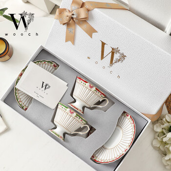 Wooch garden tall coffee cup gift box with beautiful appearance and exquisite afternoon tea as a housewarming gift for your best friend