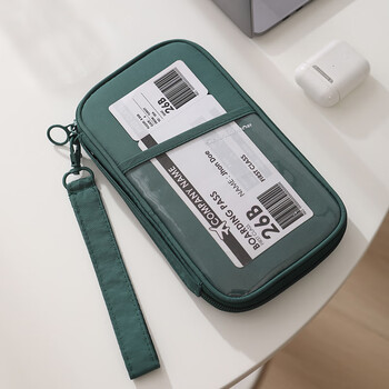 Bona cloud travel passport bag document bag rfid anti-theft brush large-capacity portable waterproof bill storage passport holder card bag