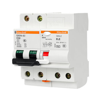 Merlin gerin leakage protection switch protector with air switch circuit breaker 12p air conditioner 220v leakage protection household 63a 3p 10a