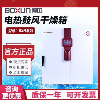 Boxun shanghai bxh-65/130/210/450 electric blast drying oven laboratory programmable drying oven bxh-65