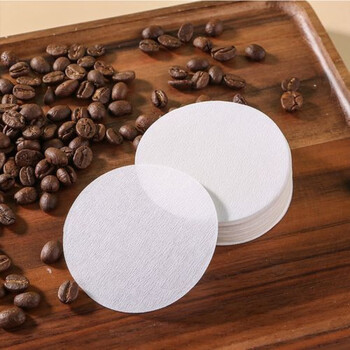Runhuanian philharmonic filter paper, philharmonic filter paper, aeropress hand-pressed coffee machine filter paper 64mm, disposable round 64mm (buy two, get one free)