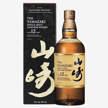 Suntory single malt japanese whiskey yamazaki 12 years unboxed