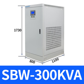 Ni zhierle stable three-phase fully automatic compensation power voltage stabilizer 380v industrial high power 100kva200kw sbw-300kva