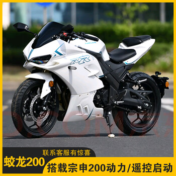 Heineken motorcycle jiaolong 200 motorcycle sports car heavy duty imitation road race party jiaolong 400 little ninja can be licensed white jiaolong 200 single cylinder air cooling