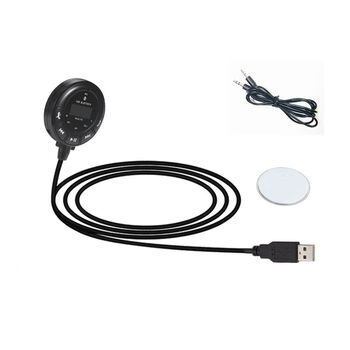 Fm fm audio transmitter usb power supply center console control karaoke aux input car bluetooth mp3 player black official standard