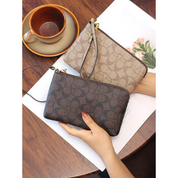 Lzjv guangzhou shiling baigou bag european and american printed soft leather handbag large capacity classic women's handbag popular personality women's free small wallet limited quantity