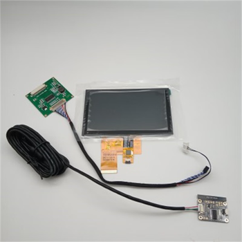 Kaiyuanda 5-inch lcd screen hd screen general industrial control equipment rgb interface bare screen custom touch screen bare screen hd + lvds adapter board + capacitor + driver-free (best partner)