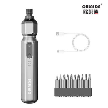 Oled electric screwdriver rechargeable household mini electric screwdriver small set multi-functional screwdriver electric screwdriver