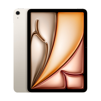 99% new apple/apple ipad air 11-inch m3 chip 2025 tablet computer (256gb wlan version) starlight color