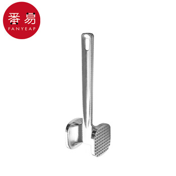 Fanyi pine meat hammer a1pq201-steak making hammer rib breaker home kitchen meat hammer steak hammer stainless steel medium size 1 piece default