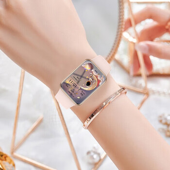 Huawei goddess gift recommendation watch watch fit women's 2nd generation smart wearable exercise heart rate sleep physiological cycle nfc blood oxygen monitoring girlfriend gift vibrant sakura powder can make bluetooth calls free steel strap + astronaut with order