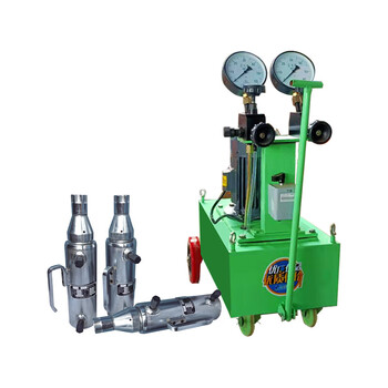 Shanghai gong prestressed tension jack oil pump electric front card hydraulic bridge strand line anchor cable yf-65