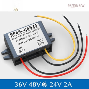 Dc-dc36v48v to 24v2a vehicle power converter dc buck regulator