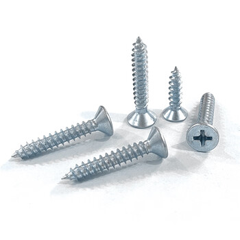 Ji litian galvanized gb846-85 cross recessed countersunk head self-tapping screws flat head self-tapping screws st2.2st3.5-st6.3 st2.2*6.5/1000 pieces