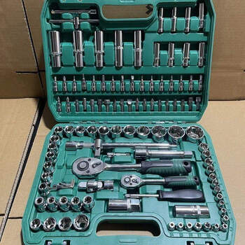 Yusenyi 150-piece auto repair tool set socket wrench combination tool repair tool car repair car repair 108-piece set 24 teeth household grade replace worn out with new one