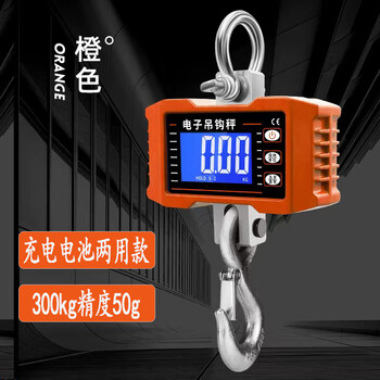 Yongliheng 300kg 500kg electronic crane scale hanging 1t 23 tons driving portable portable industrial hook crane scale hook pound waterproof 300kg rechargeable/battery dual-use model (available in the market)