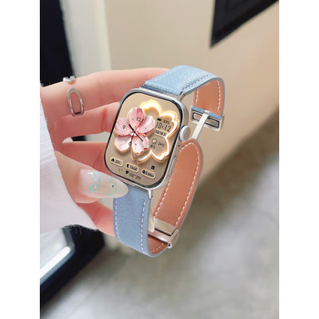 Huawei valentine's day gift huawei watch watch fit3 smart sports bluetooth call long battery life watch monitoring heart rate nfc bracelet couple high-end birthday gift goddess customized fit3 mist blue litchi pattern h buckle