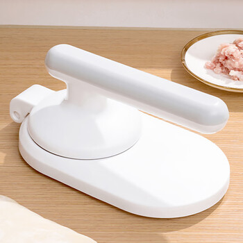 Sartini's tool for pressing dumpling skins, new household bun mold, dumpling rolling dough, lazy man's manual skin press, white
