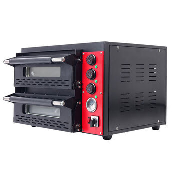New cold rolled steel plate commercial oven stone box high temperature resistant special electric 450 bread pizza oven all stone plate high temperature kiln en-400450c 2 trays