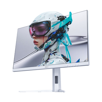 95% new aoc 27-inch 2k native 320hz love pupil circular polarization + hardware low blue light eye protection fastips hdr400 elegant white gaming monitor q27g4sl/ws