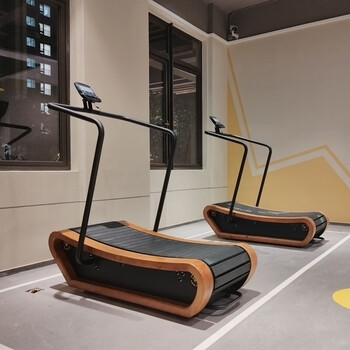 Chili unpowered treadmill commercial professional aerobic equipment gym special curved mechanical unpowered treadmill wooden unpowered-door delivery package installation