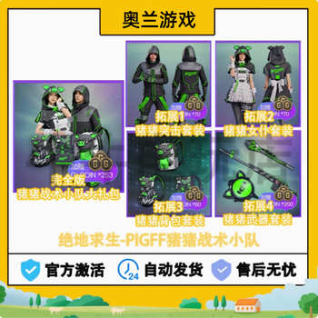 Pubg playerunknown's battlegrounds pig fangfang co-branded jacket pig pig tactics co-branded pigff squad maid redemption code cdk expansion 4