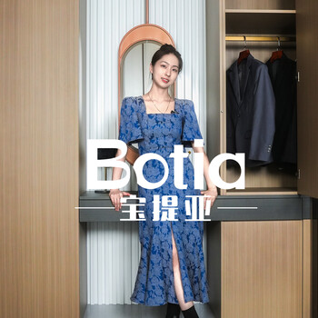 Botia botia full body 304 stainless steel light luxury customized wardrobe cloakroom and style wood language