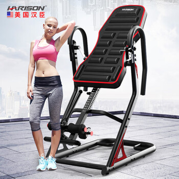 Harison german quality american hanchen electric inversion home fitness equipment stretching all-in-one machine upside down cervical spine traction basic inversion machine 407|manual 180