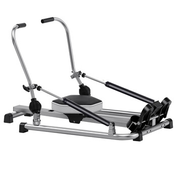 Hydraulic rowing machine foldable household silent slimming waist slimming indoor multi-functional aerobic exercise hydraulic rowing machine