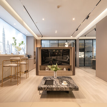 Daxin home whole house customized simple modern kitchen dining cabinet 3000 combination package