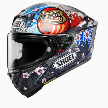 Shoei japan imported x15 motorcycle helmet four-season full-face helmet 2025 lucky cat m (56-57cm)