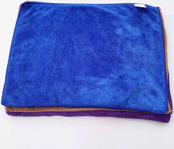 Bai taijie 35x35 blue towel x50 pieces/pack