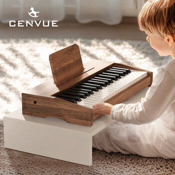 Cenvue wooden children's small piano electronic keyboard entry boy and girl baby infant birthday first birthday music toy gift