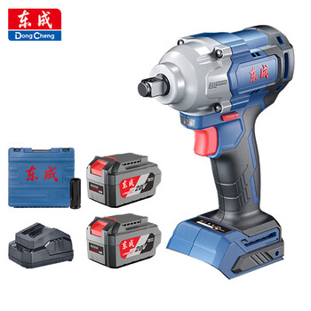 Dongcheng 20v lithium battery brushless electric wrench high torque dcpb488h2m rechargeable impact wrench socket wind cannon