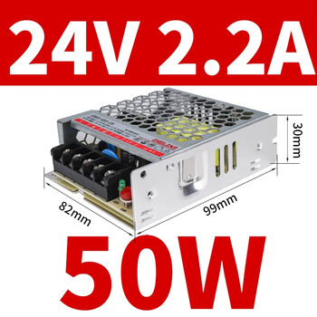 Delixi electric delixi dc switching power supply 5v transformer 220 to 24 monitoring 12 volt w0 high power 500w3a12v 50w/24v2.2a1