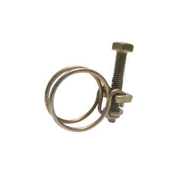 Special hose clamp for reel hose, double wire hose clamp, clamp, water pipe, water belt, ventilation pipe clamp, rubber pipe, gas pipe, steel wire fire hose clamp, 10 pieces, special hose clamp for reel hose, jps series