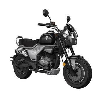 Zongshen 150mini bear new dundun bubble motorcycle mini motorcycle dundun/secret black full style