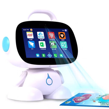 Intelligent robot children's learning machine 0-6-12 years old conversation early education machine boy and girl birthday gift toy 9-inch ar version 4g+259g synchronized course parent control