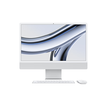 95% new apple/apple ai notebook/2023 imac 24-inch silver 4.5k screen m3 (8+10 core) 8g 512g all-in-one computer mqrk3ch/a